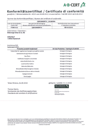 Biozertifizierung